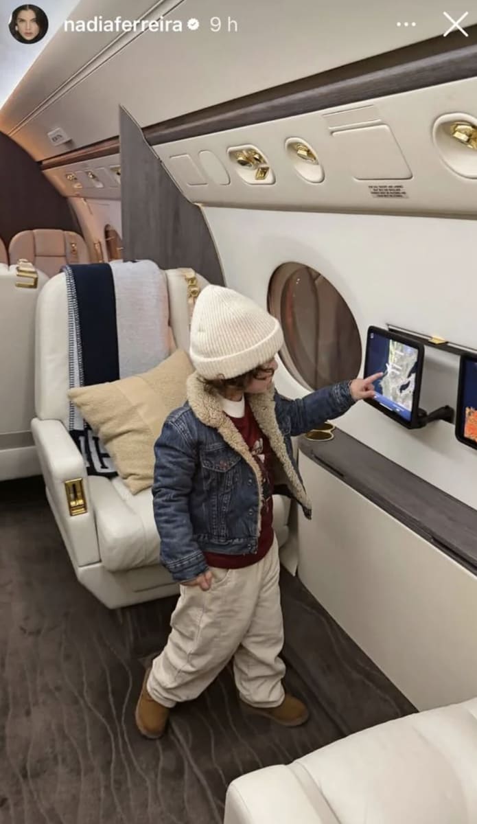 Nadia shared a look at Marquitos' adorable outfit