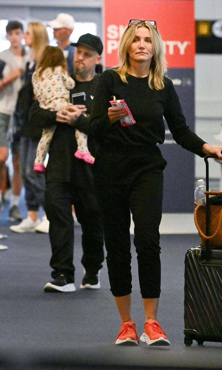 Cameron Diaz and Benji Madden