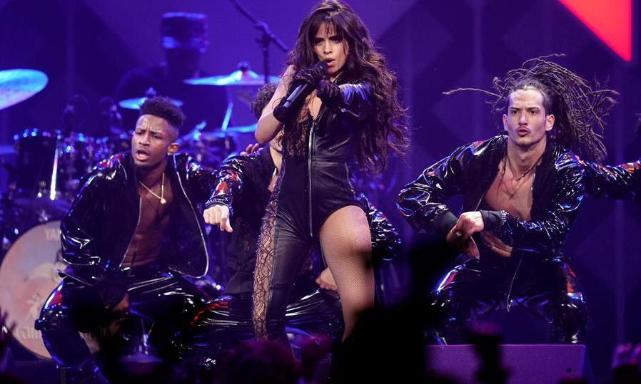 Camila Cabello performs at Jingle Ball