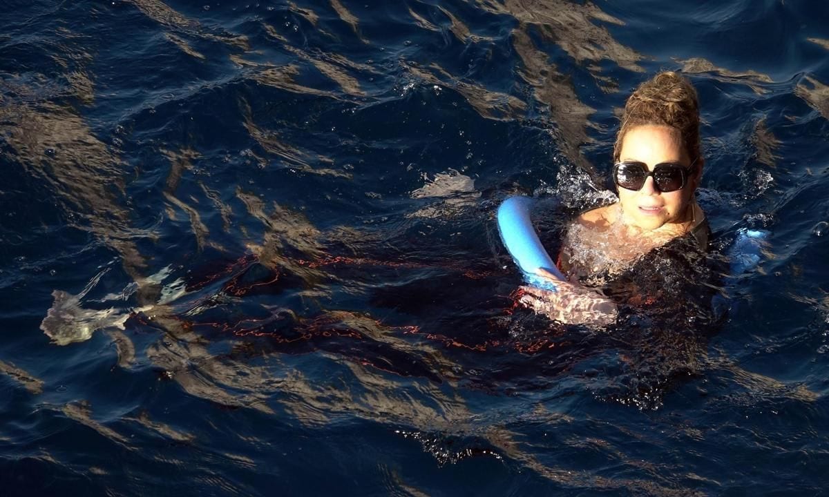 Mariah Carey Capri Vacation