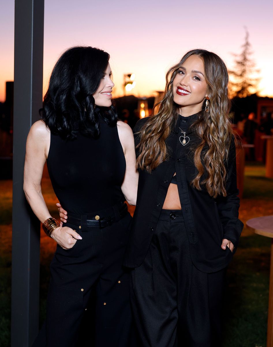 (L-R) Lauren SÃ¡nchez and Jessica Alba attend the #CultureMakers event hosted by Jessica Alba, Nina Garcia, and Tracy Brennan, in partnership with Elle and Movado, at a private residence on February 20, 2025 in Beverly Hills, California.  (Photo by Stefanie Keenan/Getty Images for #CultureMakers)
