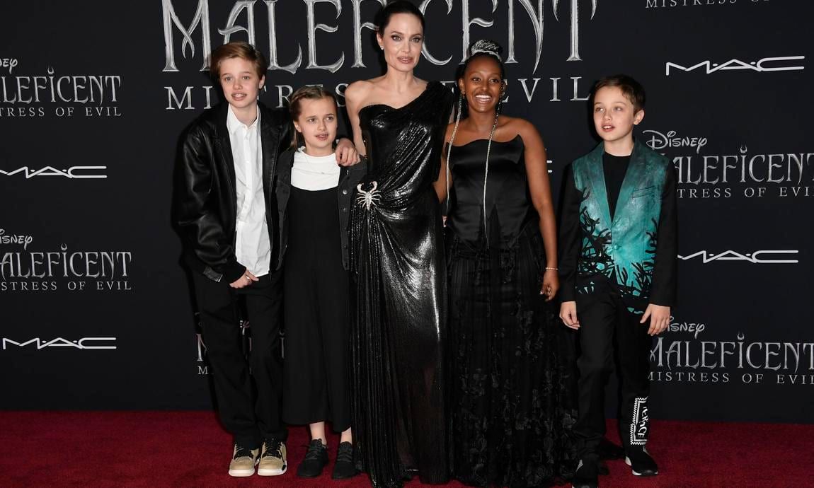Angelina Jolie daughter Zahara fashion mini me