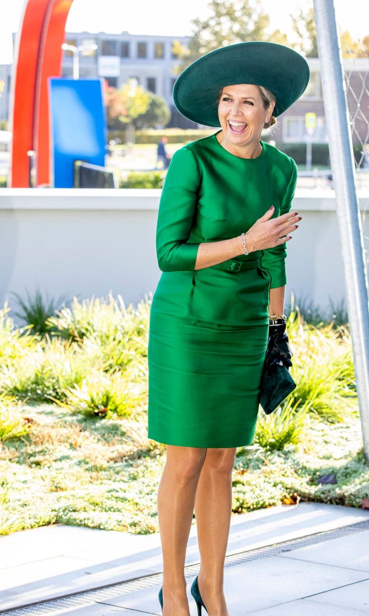 Queen Maxima Of Netherlands Opens Afas In Leusden