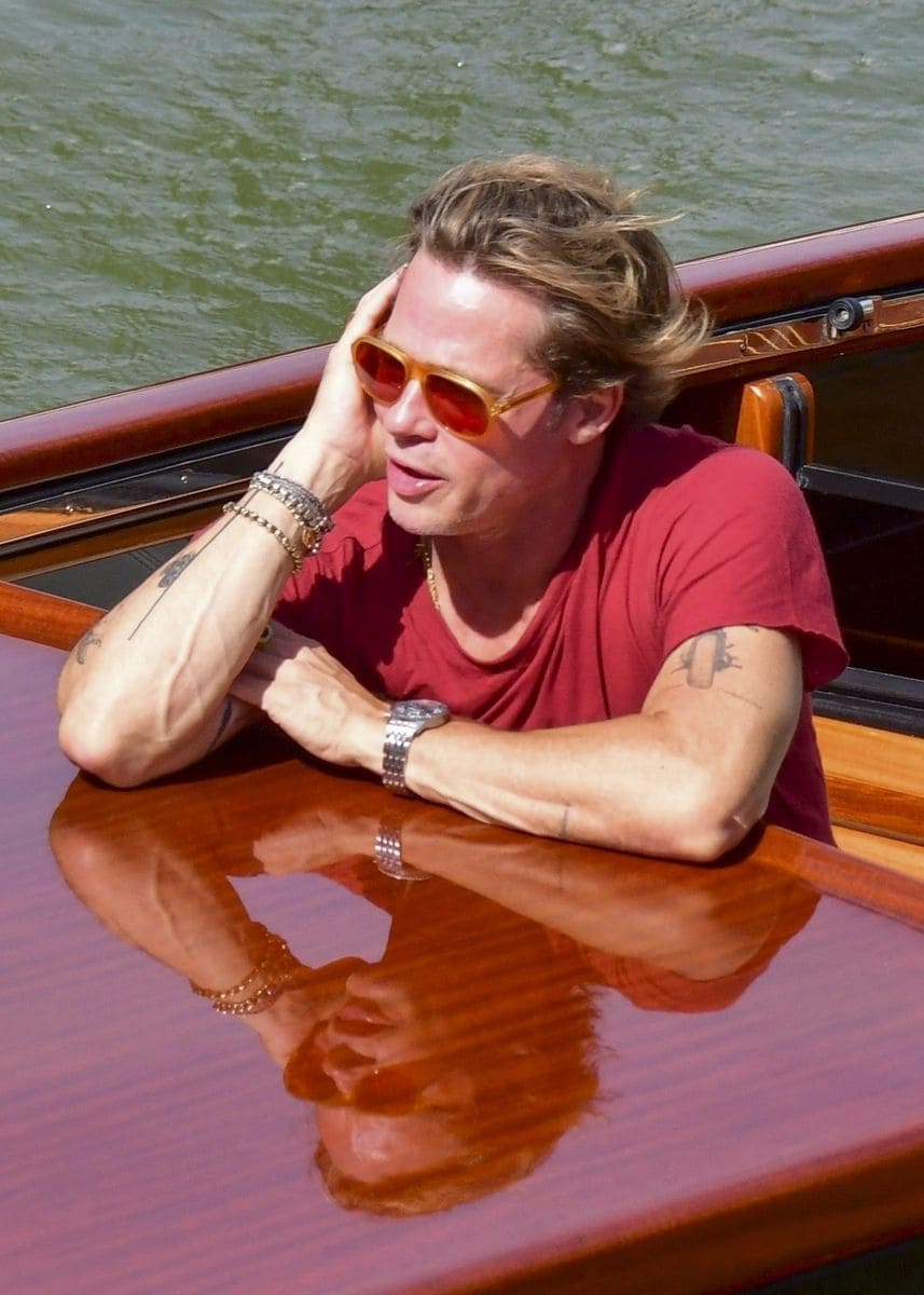 Brad Pitt at the Venice Film Festival in 2022