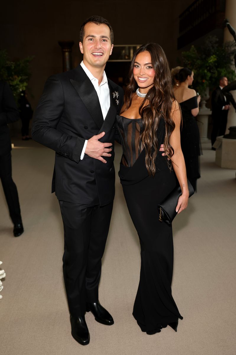 Grace was there with her boyfriend, Jack Jones=