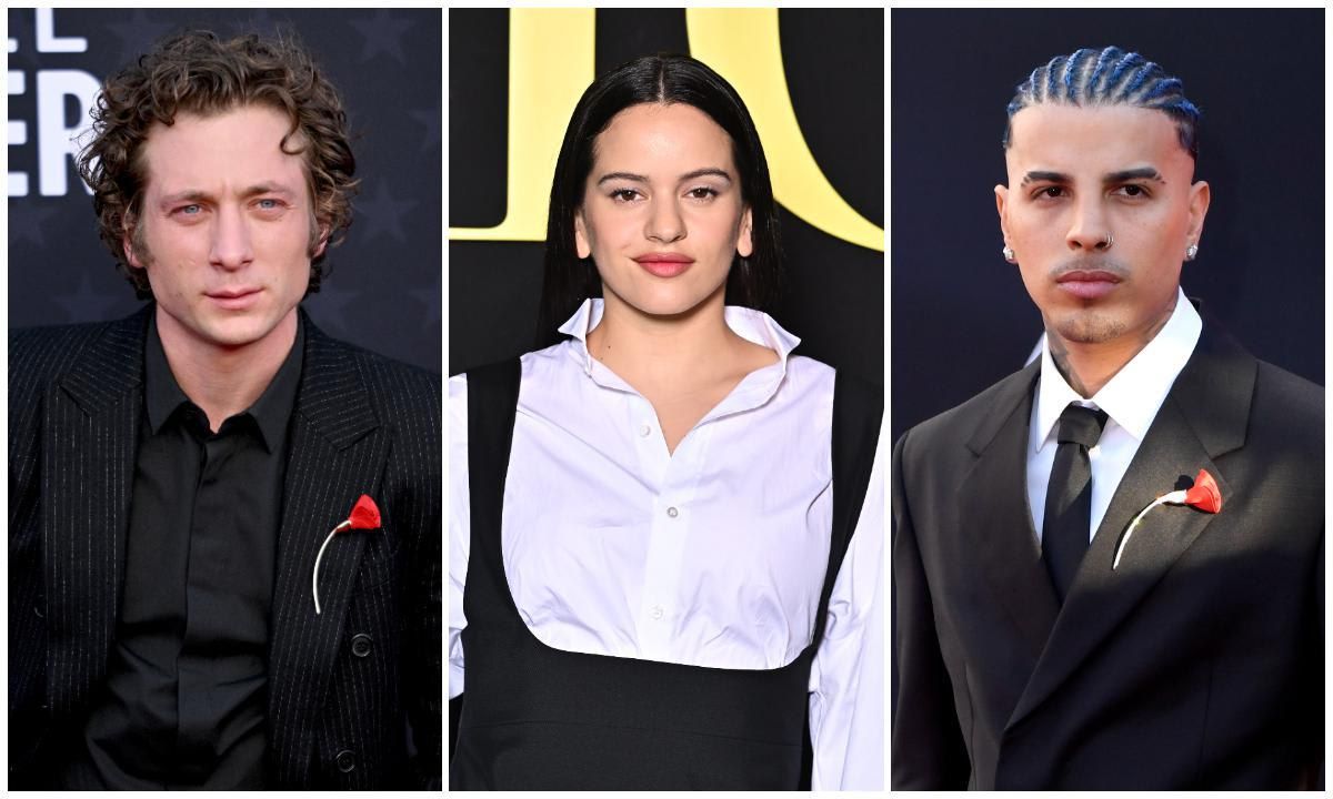 Jeremy Allen White, Rosalía and Rauw Alejandro