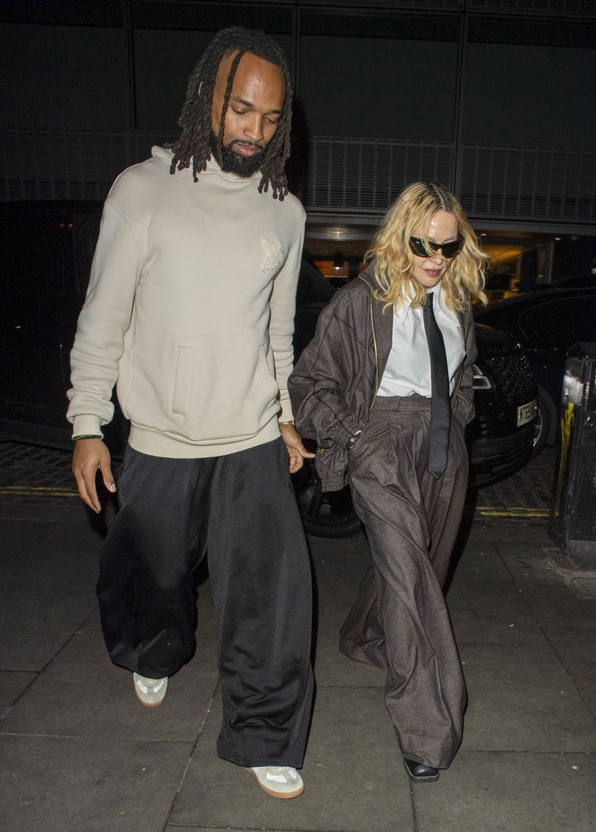 Madonna and Akeem Morris