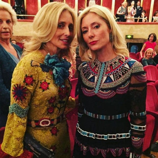 Pia Getty and Crown Princess Marie-Chantal of Greece
<br>
Photo: Instagram.com/mariechantal22