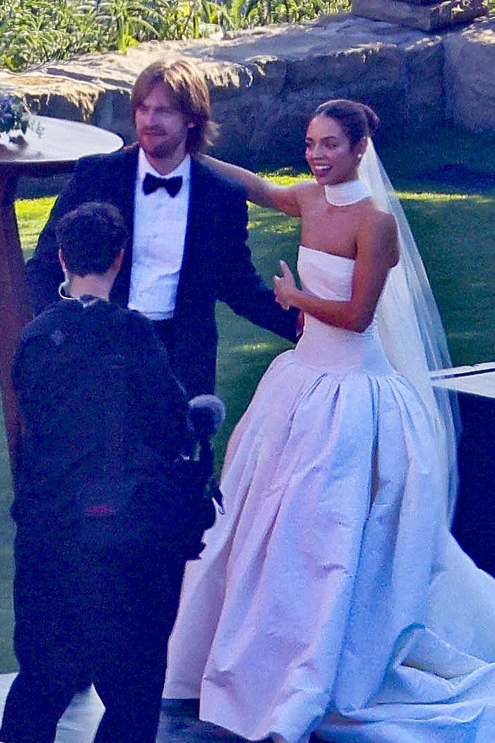 Billie was on Facetime for the final fitting