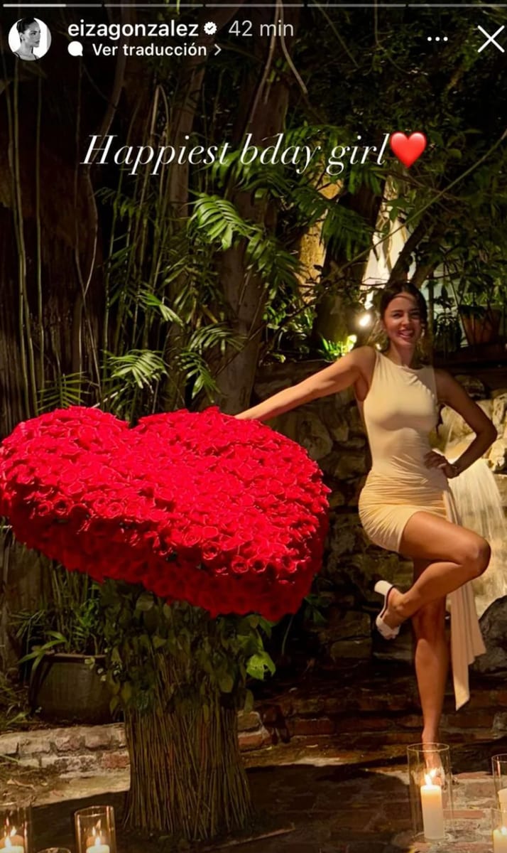  In her Instagram stories, she posted moments from the evening