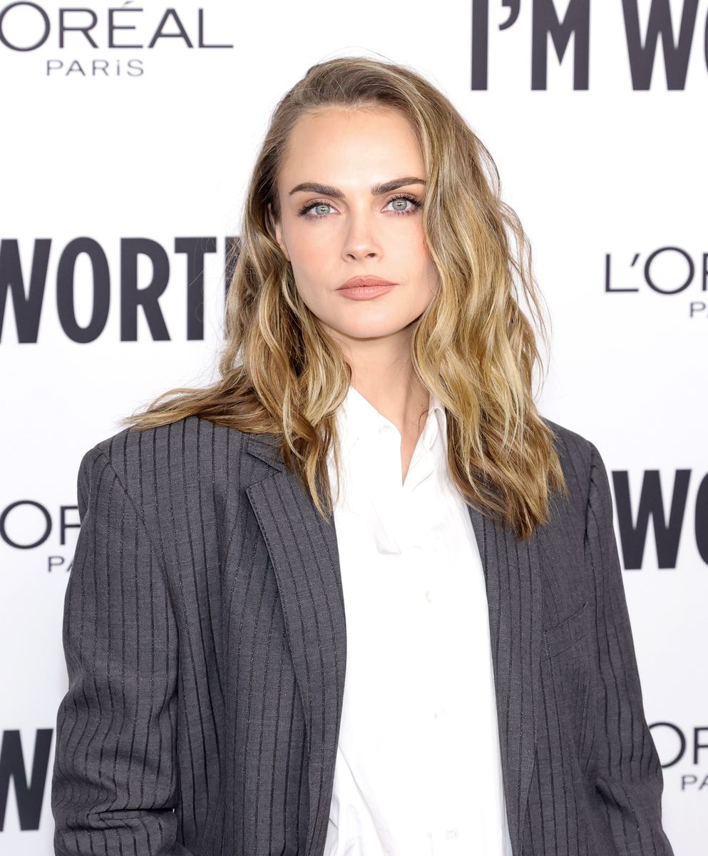 Cara Delevingne en la 19ª Celebración Anual de Mujeres de Valor de L'Oreal Paris en NeueHouse Hollywood