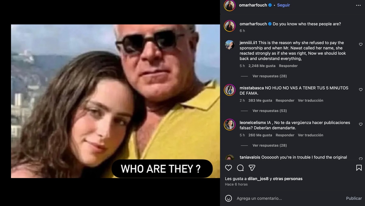  Harfouch shared a photo of Miss Mexico with Rocha.