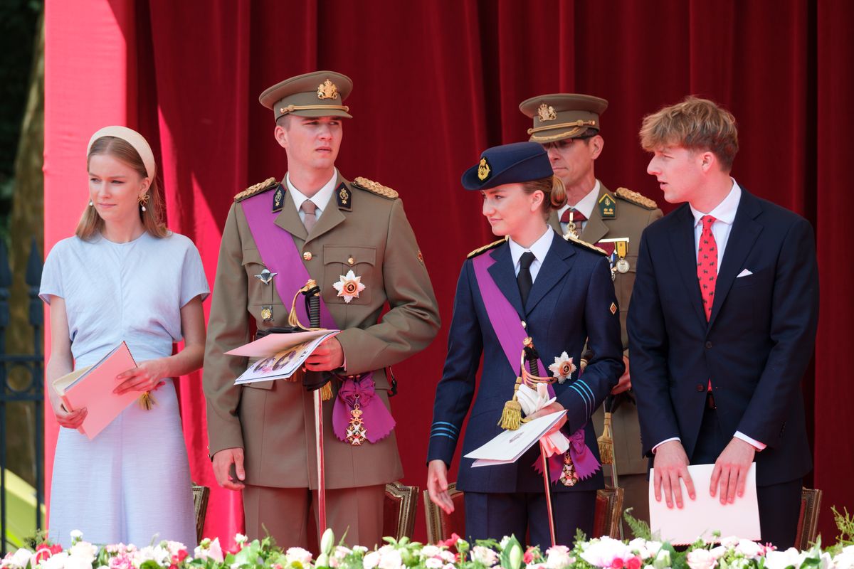 The third child of King Philippe and Queen Mathilde, Emmanuel is third in line to the Belgian throne.