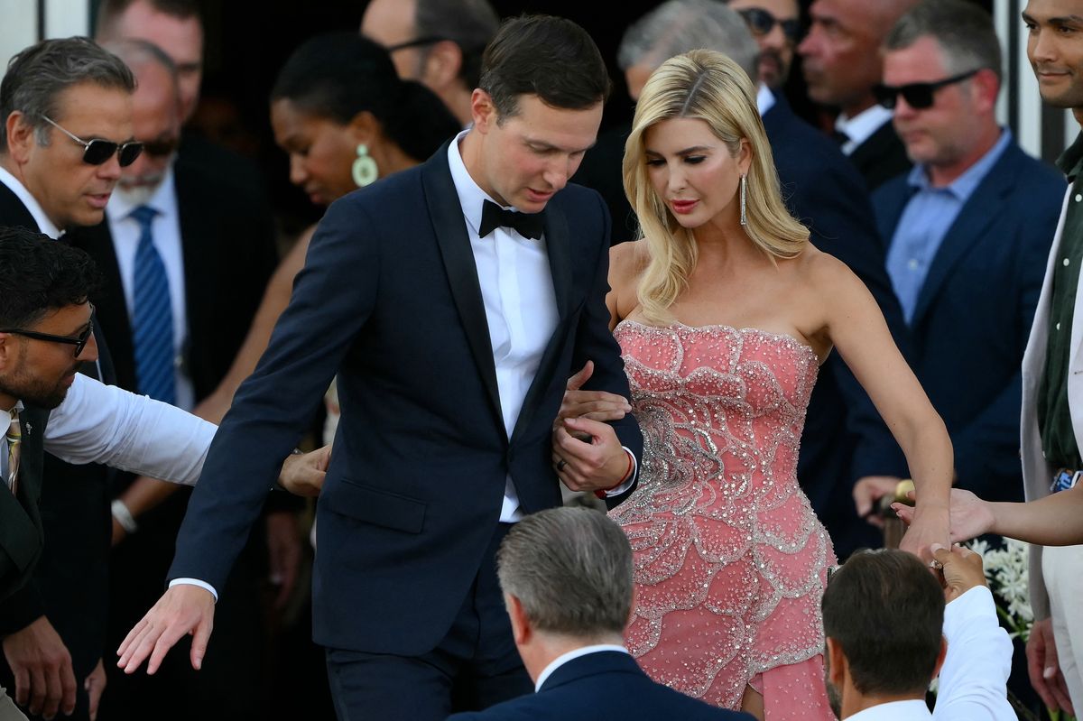 Jared Kushner and Ivanka Trump at Lauren Sanchez and Jeff Bezos' wedding  