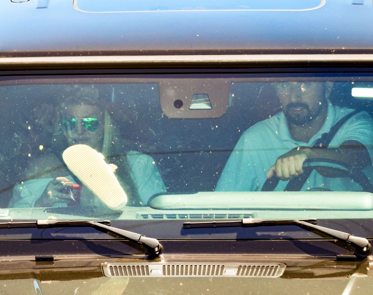 Britney's first public sighting following her 18-day stay in rehab after her DUI arrest in March