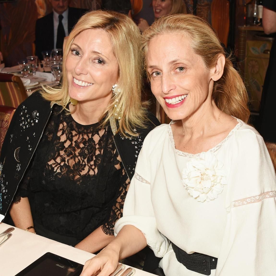 Marie Chantal posted a vintage photo of herself and sister Pia Getty