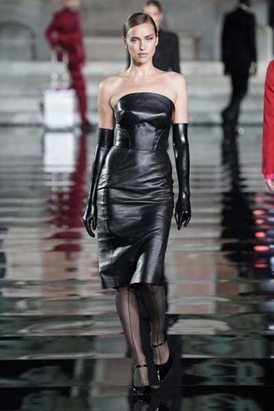 leather clad Irina