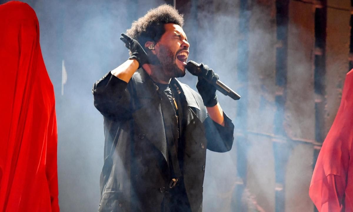 The Weeknd Performs At Mercedes Benz Stadium