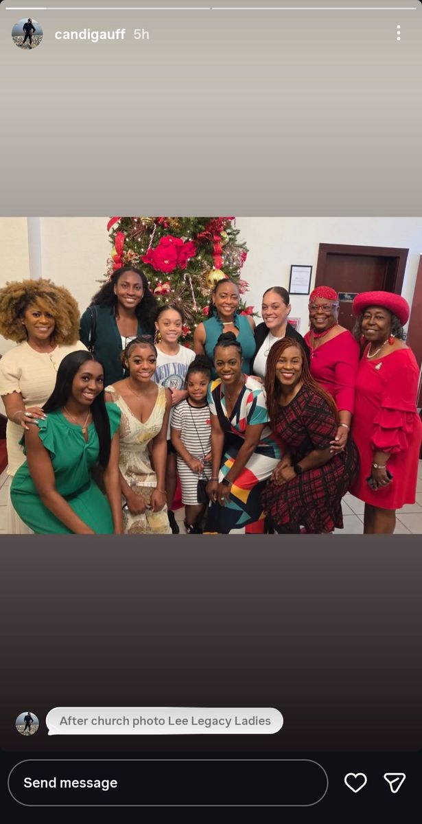 Coco Gauff’s first Christmas as a homeowner is pure holiday magic