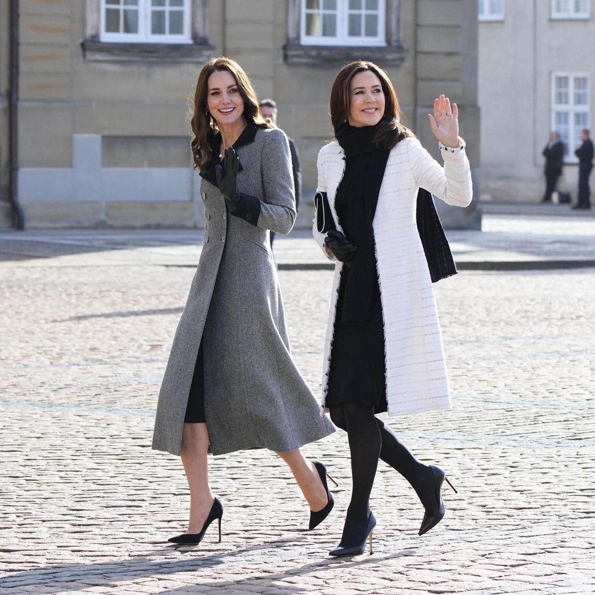 On the final day of her working visit to Denmark, the Duchess of Cambridge spent time with Crown Princess Mary