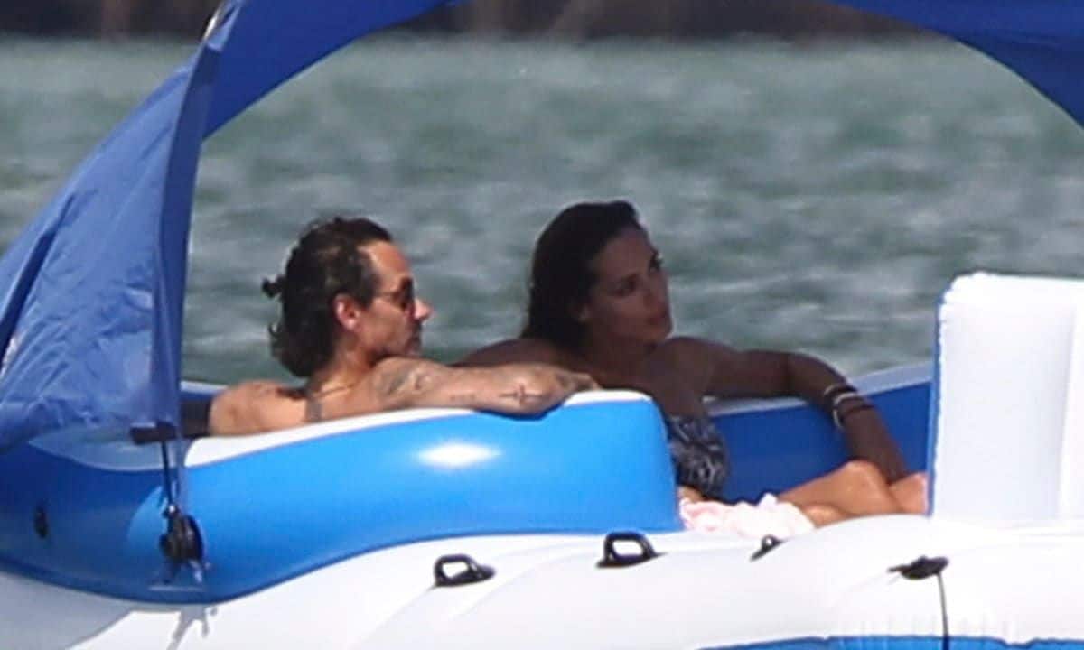 Marc Anthony and Raffaella Modugno