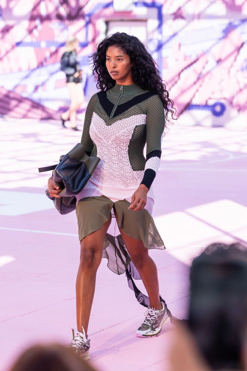 Natalia Bryant made notable appearances during New York Fashion Week, attending shows like Tory Burch and even walking the runway at Off-White’s spring 2026 presentation