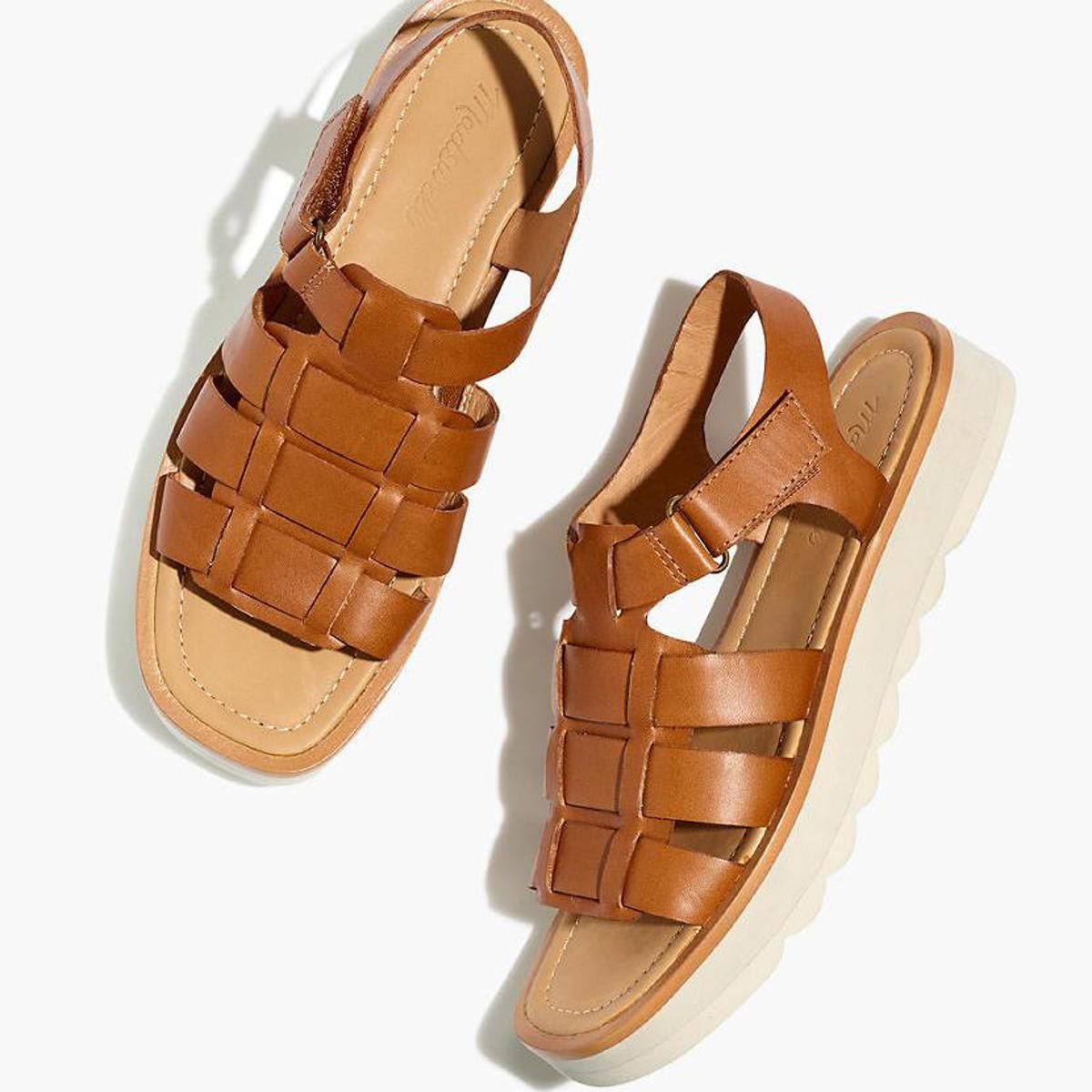 Madewell The Fisherman Flatform Sandal