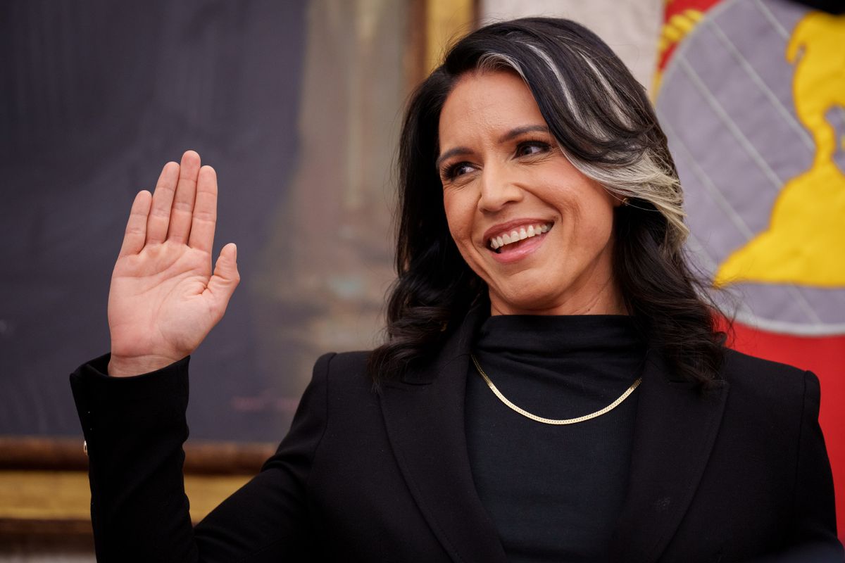 Gabbard was sworn in as the Director of National Intelligence in February of this year