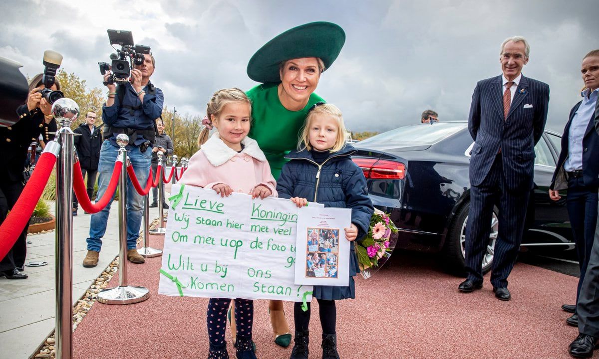 Queen Maxima Of Netherlands Opens Afas In Leusden
