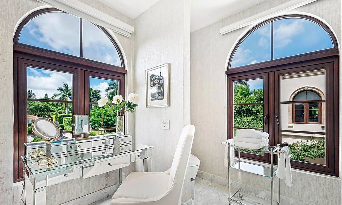 The vanity in Jared Kushner and Ivanka Trump's new home