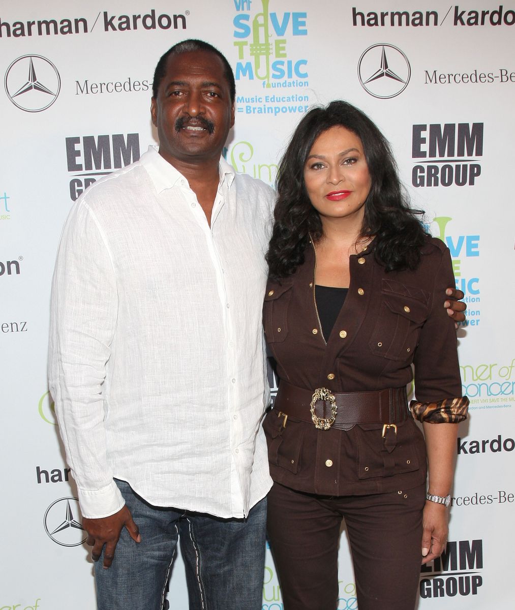  Matthew Knowles and Tina Knowles attend the VH1 Summer Of Soul Concert at The Estate At 1854 Noyac Path on July 18, 2008 in Sag Harbor, New York.  (Photo by Jason Kempin/WireImage) 