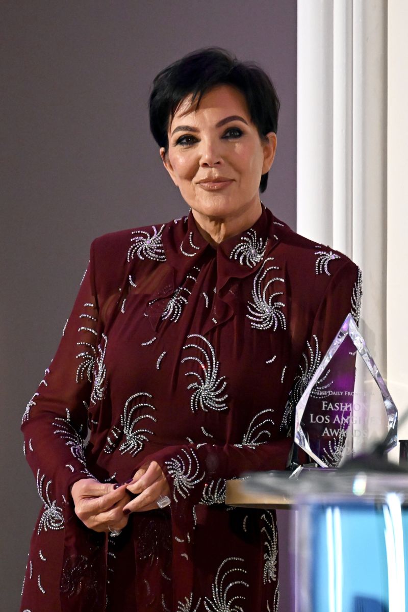  Kris Jenner attends DAOU Vineyards at the Daily Front Row Fashion Los Angeles Awards 2024 at The Beverly Hills Hotel on April 28, 2024 in Los Angeles, California.  (Photo by Michael Kovac/Getty Images for DAOU Vineyards)
