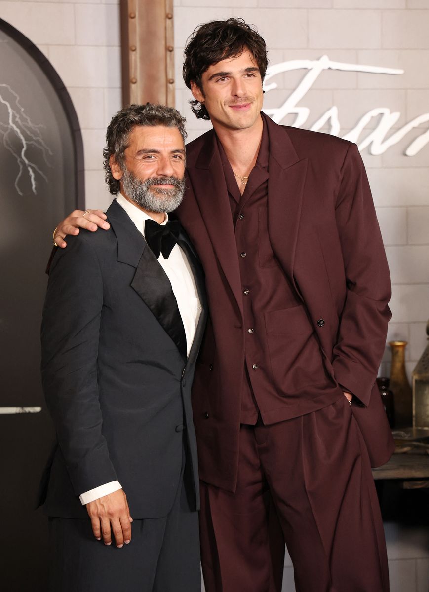 Oscar Isaac’s mullet, by comparison, is more polished, but still carries that same air of coolness.