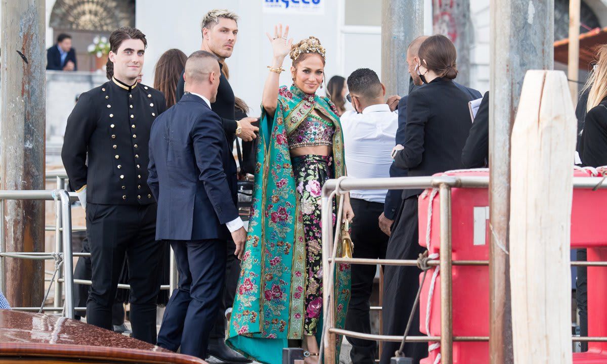 Celebrity Sightings During the Dolce&Gabbana Alta Moda In Venice