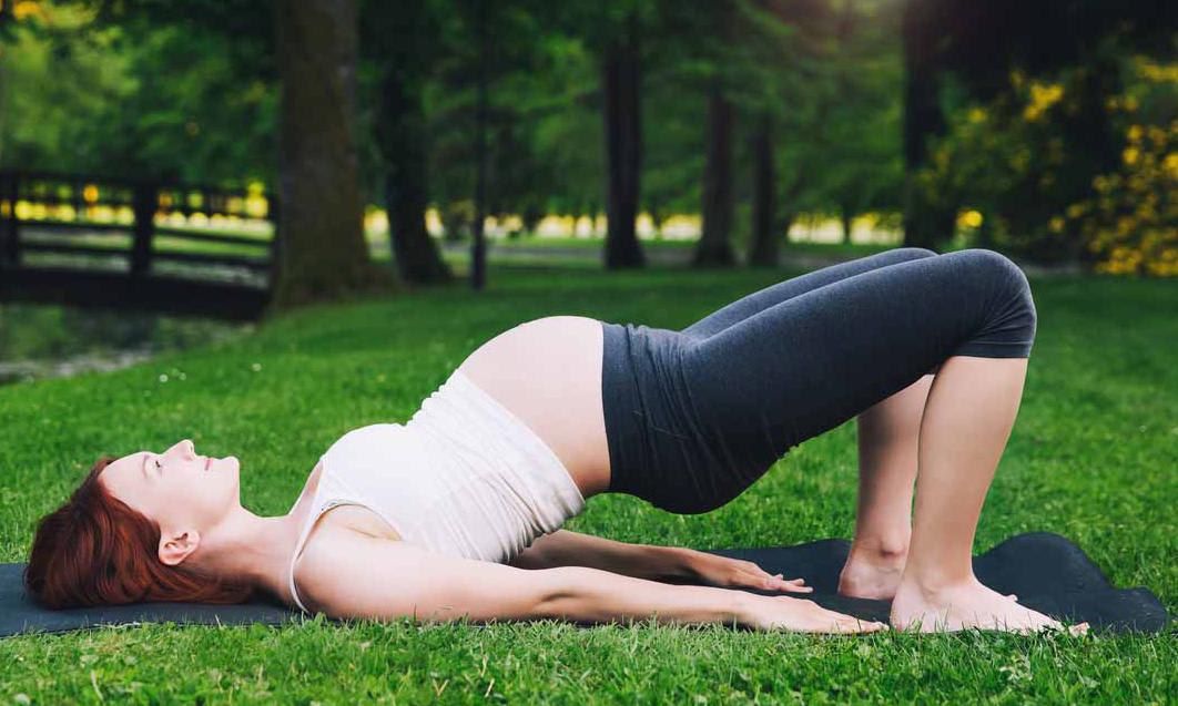 Bridge pregnant woman