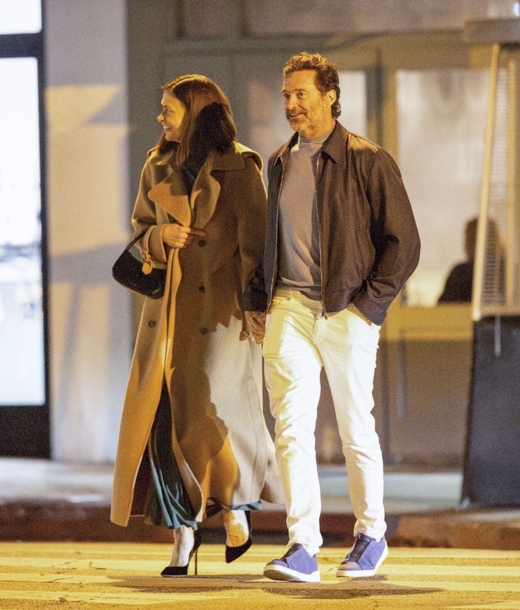 Hugh Jackman and Sutton Foster 