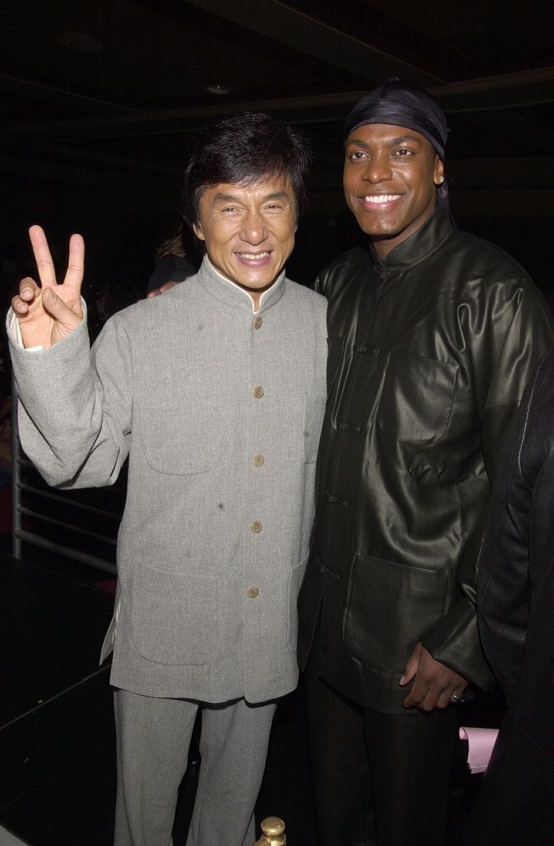Jackie Chan & Chris Tucker in 2001 