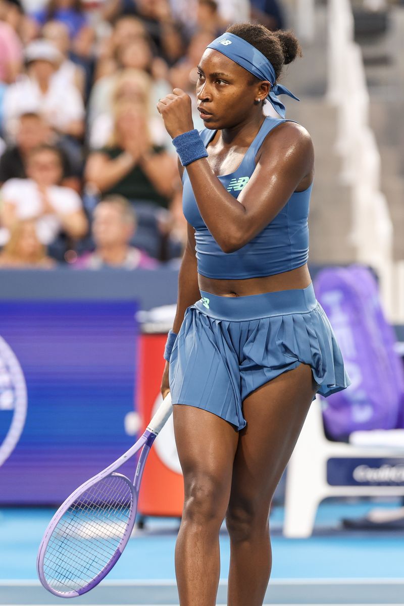 Coco Gauff struggled with her serve during the 2025 season before beginning a major technical adjustment.