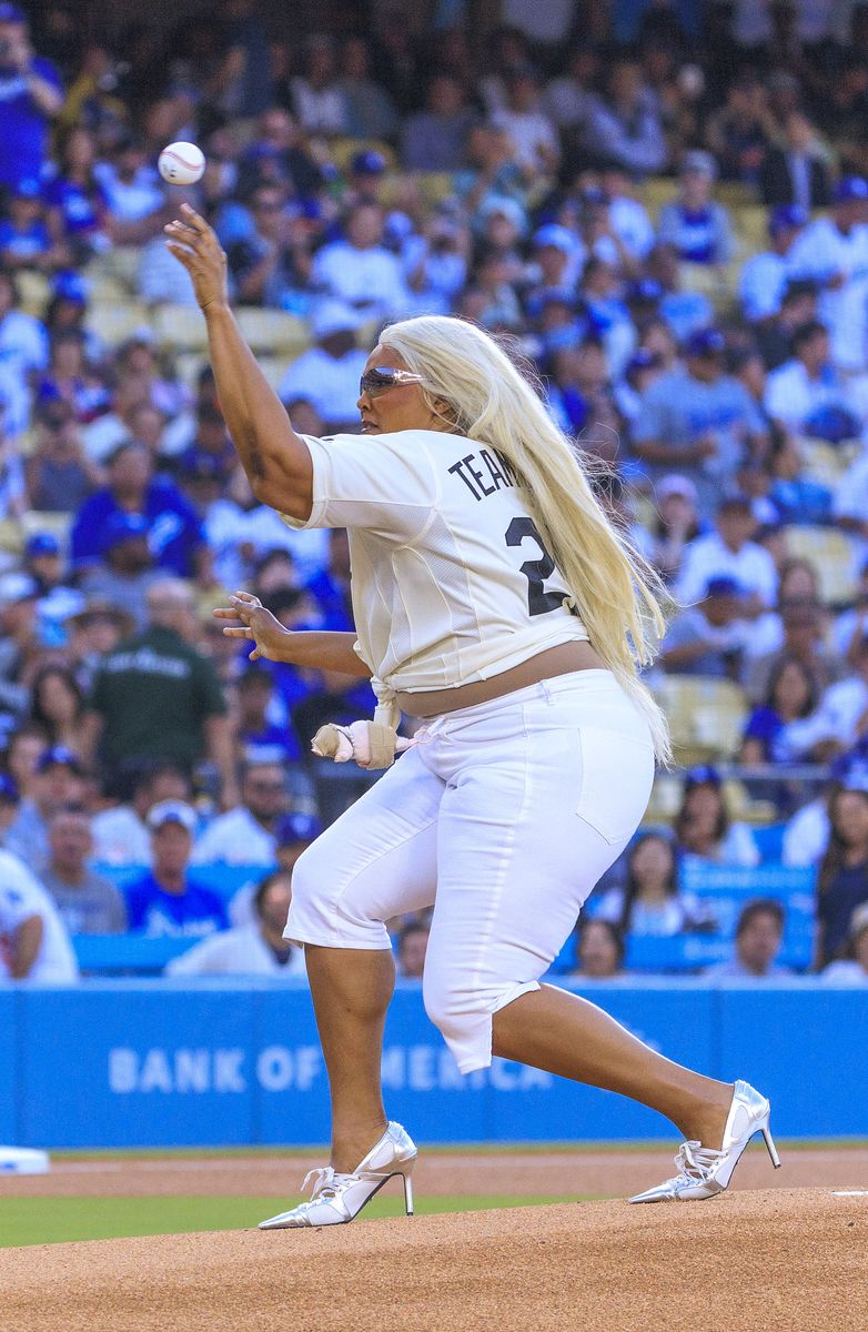 The singer's appearance excited the game day atmosphere, as fans cheered her on in the iconic ballpark setting.