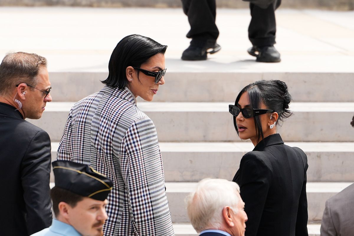 Kardashian attended the trial with her mother, Kris Jenner