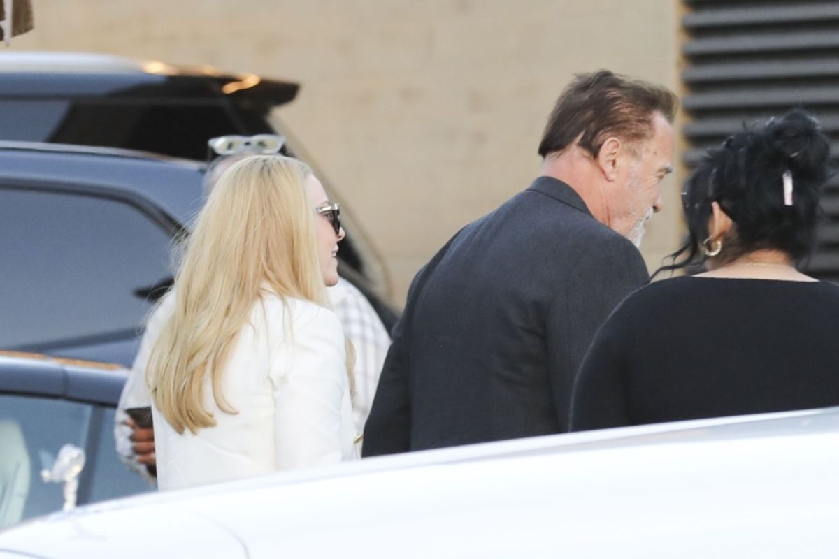 Arnold Schwarzenegger and Heather Milligan were spotted together on a rare outing