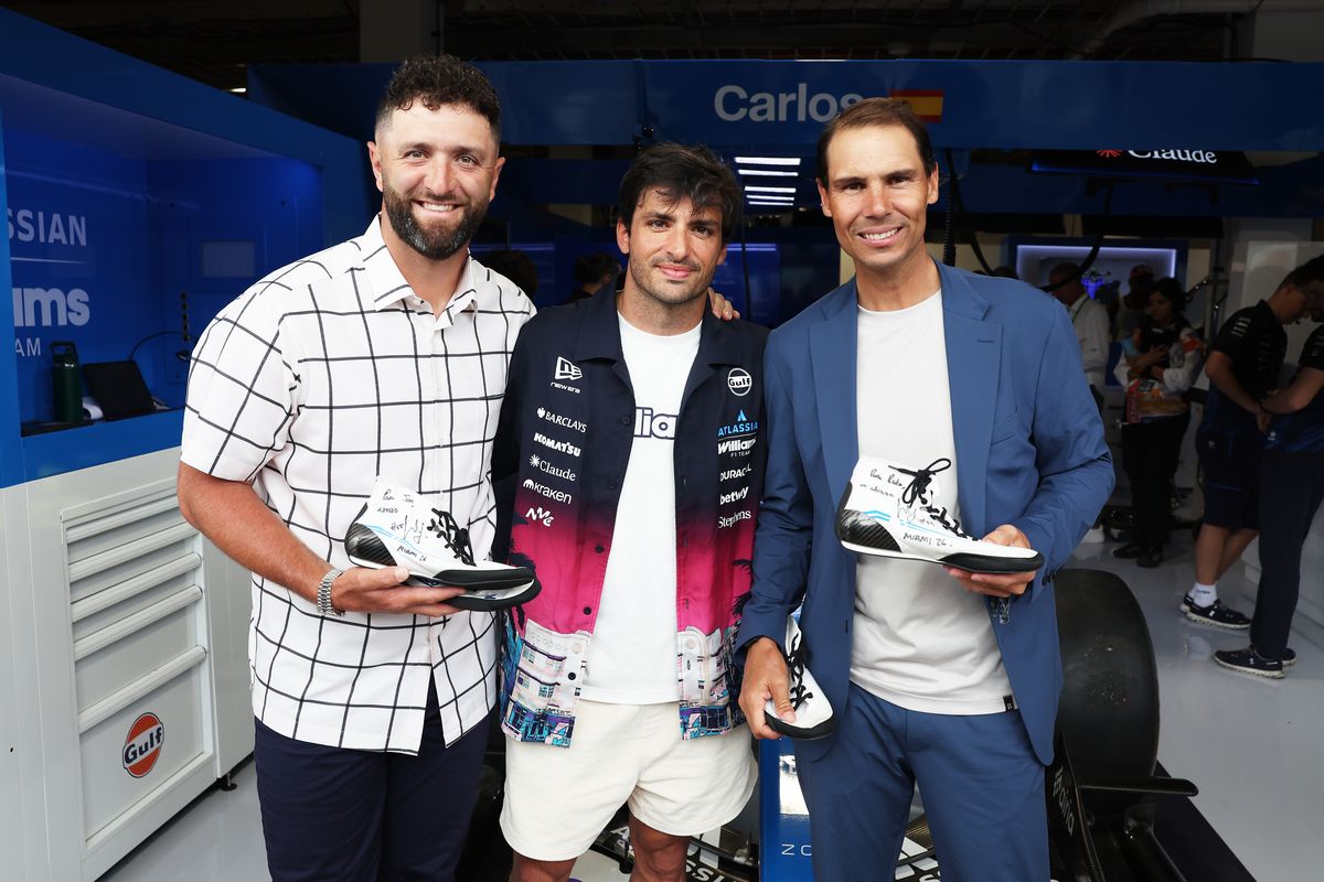 Nadal shared his admiration for the athletes and his love for the sport