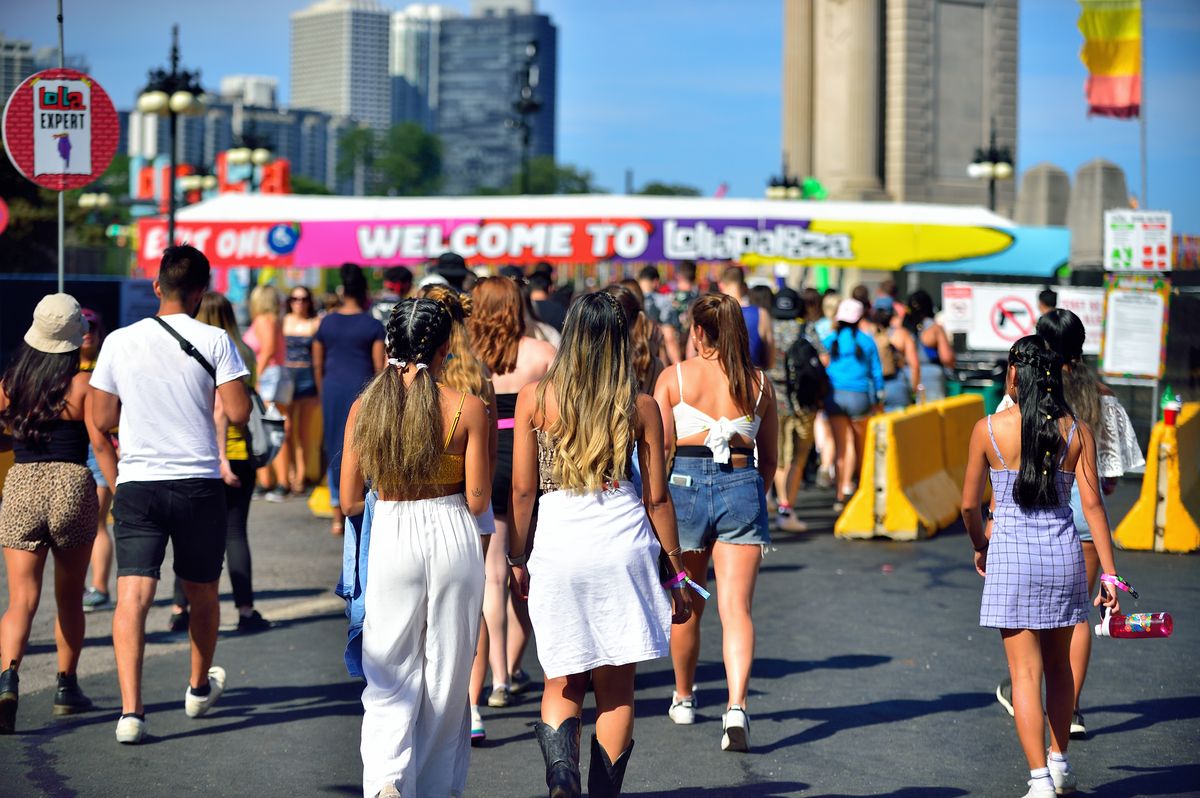 Lollapalooza in Chicago's Grant Park. 