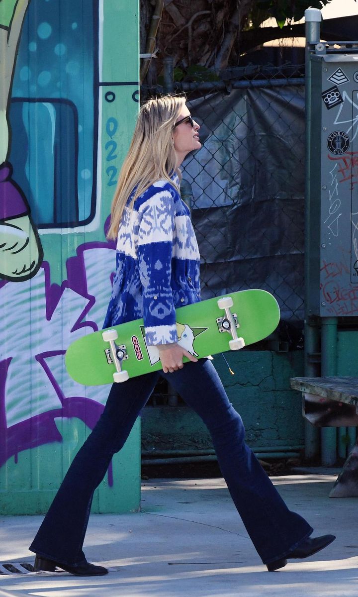 Ivanka Trump takes her kids to the skatepark