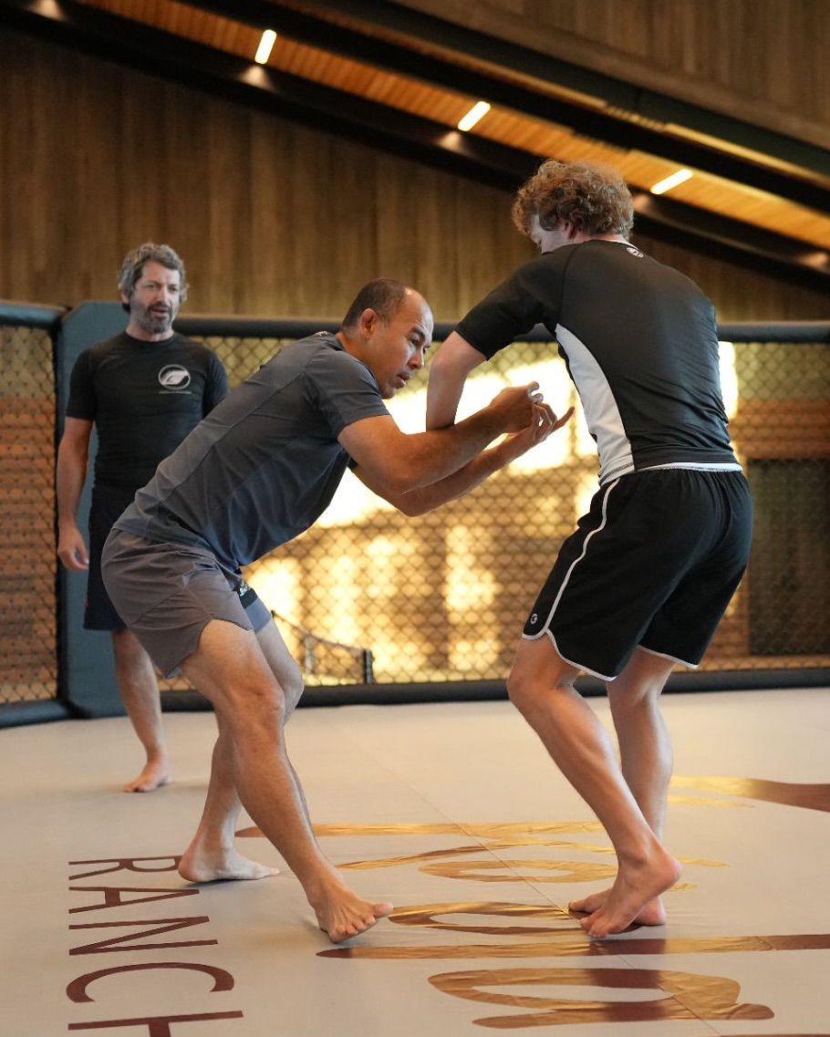 The billionaire is a big fan of jiu-jitsu 