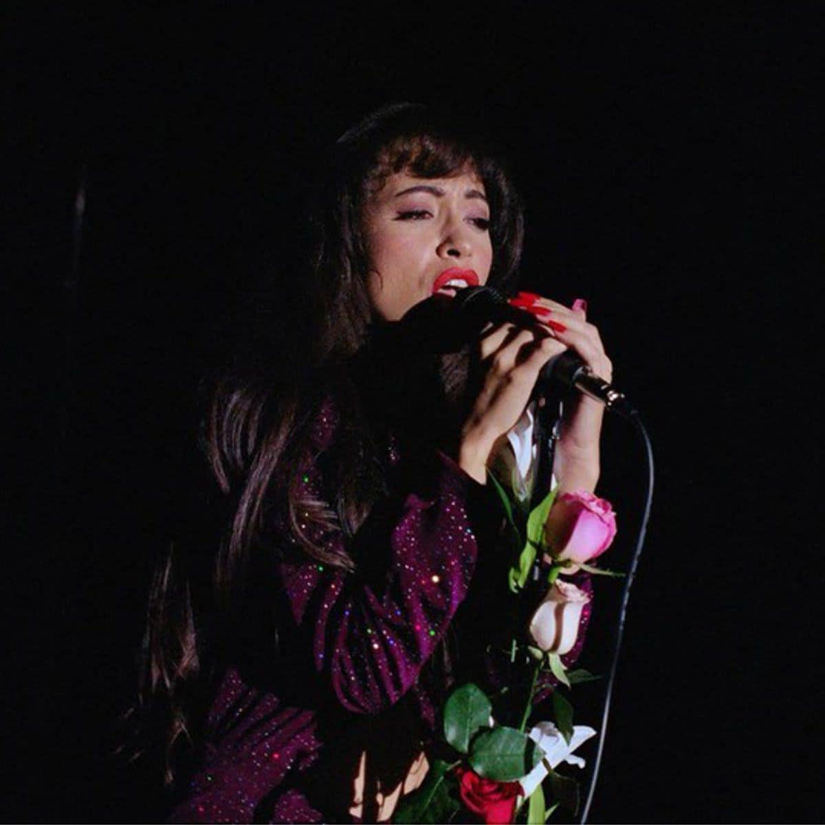 Christian Serratos, plays Selena Quintanilla