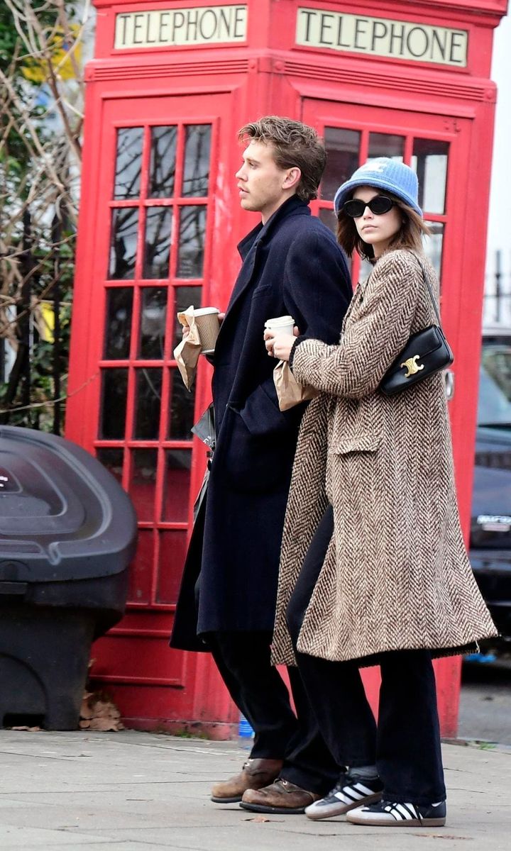 Kaia Gerber spends Valentine’s Day with Austin Butler in London