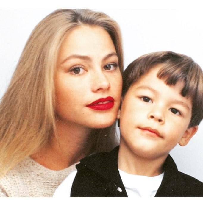 Sofia Vergara shares a throwback picture with her son Manolo Gonzalez from the 90s