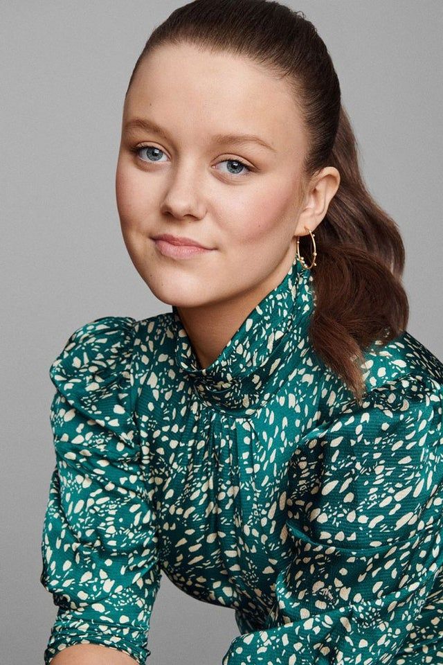 16. Bright Green Print