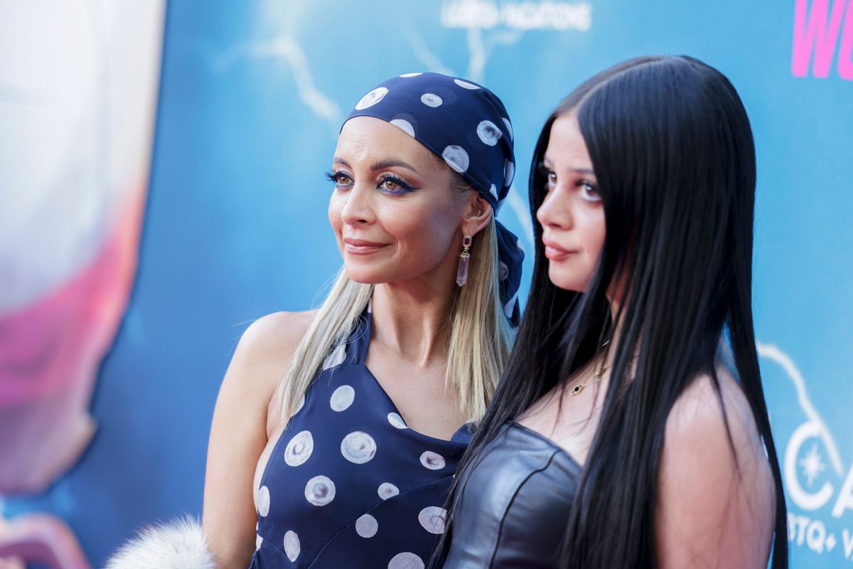 Nicole Richie and Kate Madden at the "Stop! That! Train!" world premiere held at Harmony Gold on May 18, 2026 in Los Angeles, California. (Photo by Chad Salvador/Variety via Getty Images)